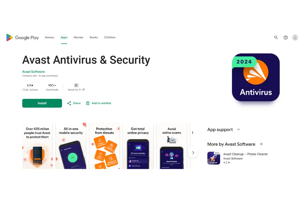 Avast Antivirus & Security