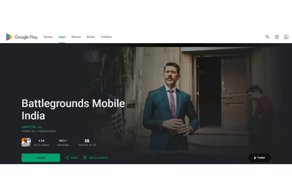 Battlegrounds Mobile India