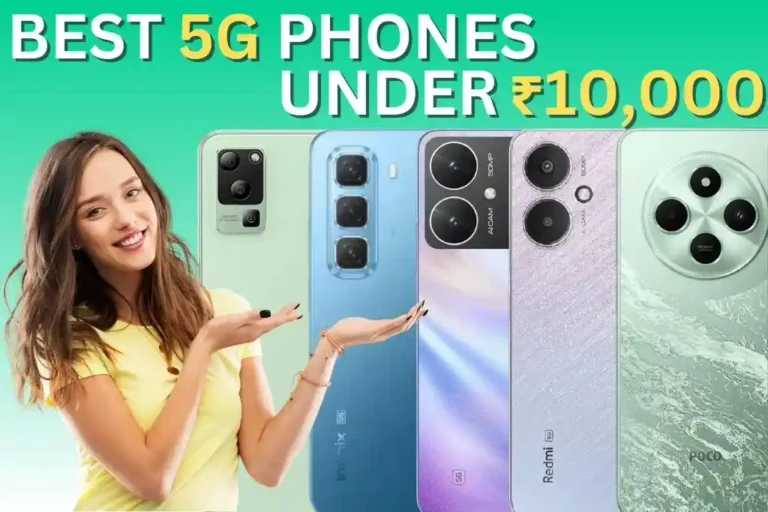 Best 5G Smartphones Under ₹10,000 in India