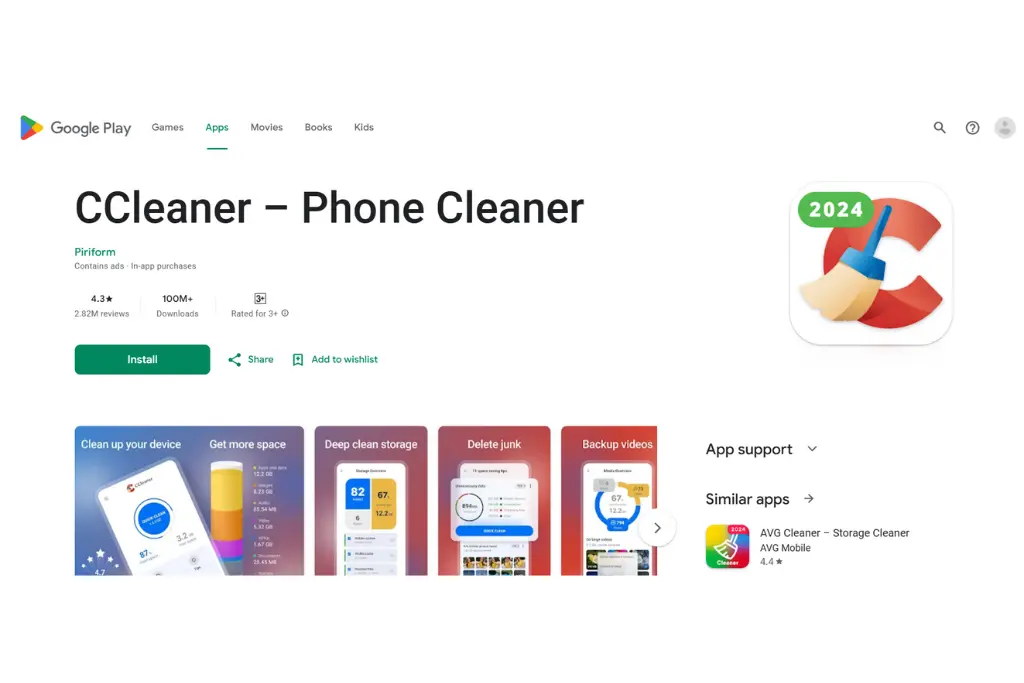 CCleaner – Phone Cleaner