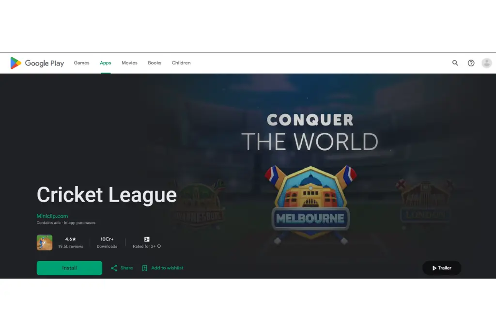 Cricket League