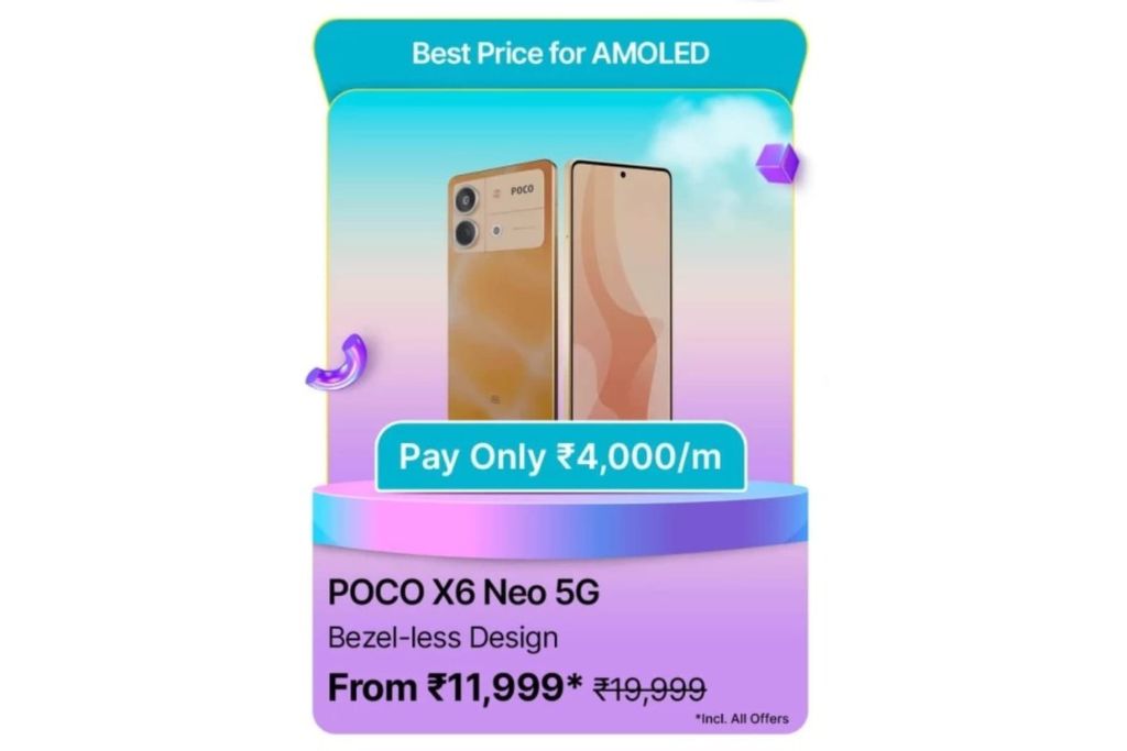 Poco X6 Neo पर मिल रहा 8000 रुपये का डिस्काउंट, जानिए पूरा ऑफर