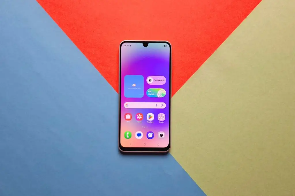 Samsung F17 5G Display