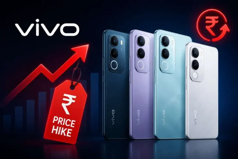 Vivo ने बढ़ाई कई स्मार्टफोन्स की कीमत! T5 Pro से लेकर T4 Lite तक अब खरीदने के लिए देने होंगे ज्यादा पैसे Vivo ने बढ़ाई कई स्मार्टफोन्स की कीमत! T5 Pro से लेकर T4 Lite तक अब खरीदने के लिए देने होंगे ज्यादा पैसे