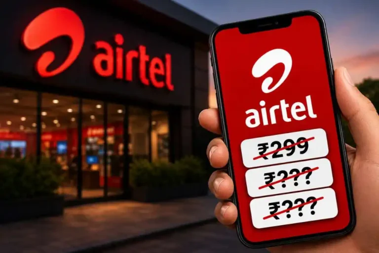 Airtel ने चुपचाप हटाए ₹299 के साथ ही ये दो और रिचार्ज प्लान! रिचार्ज कराने से पहले जानें पूरी खबर